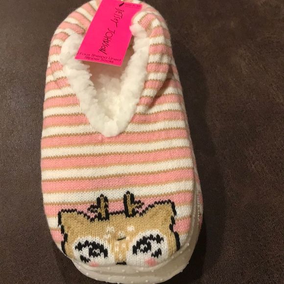 NWT Betsey Johnson slipper socks - Picture 1 of 2